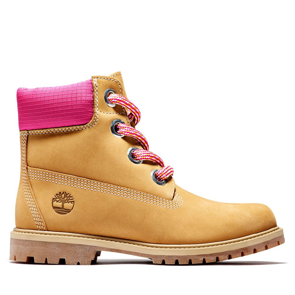 Timberland 6-Inch Μποτακια Γυναικεια Καφε - Heritage Waterproof - Greece 7806352-YQ